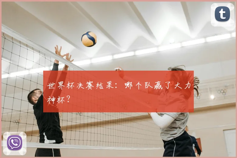 世界杯决赛结果:哪个队赢了大力神杯?